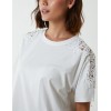 Embellished Shoulder Basic Top