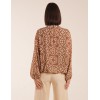 High Neck Baroque Blouse